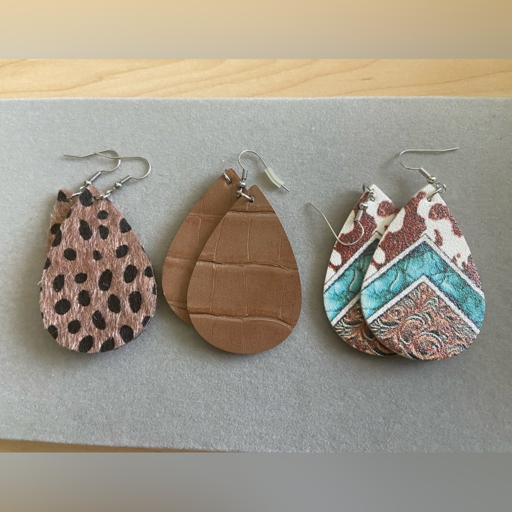 Western earring set